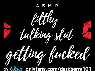 ASMR Dirty talking slut