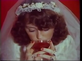 Experienced paramour John Seeman gives some useful advices to innocent young darkhaired beauty bride and helps her to lose her virginity during wedding-night