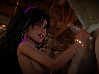 Disney Porn - Sex expectations of Esmeralda - 3D Porn
